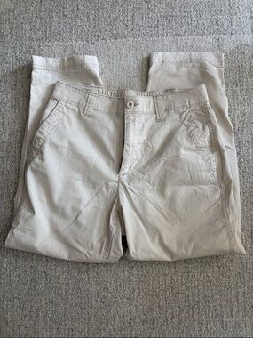 Women’s Casual Chino Pants in Light Beige